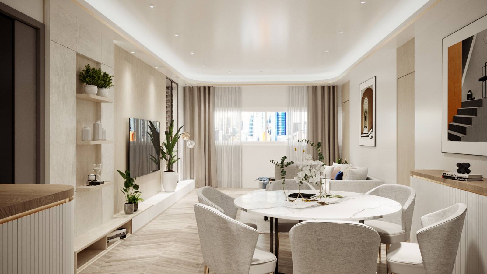 Hilltop Mansion飯廳